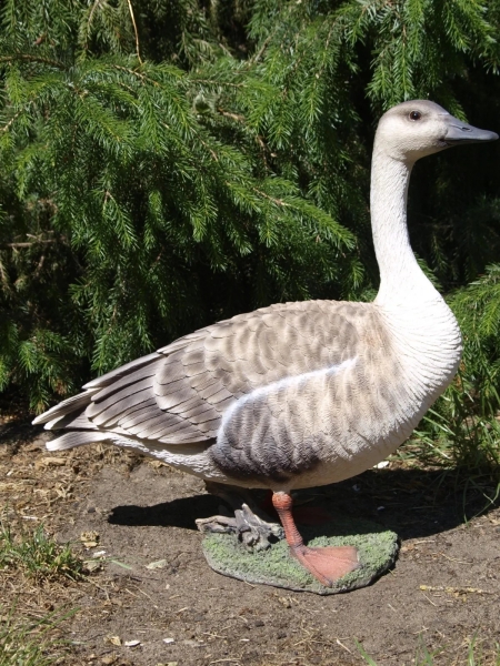 Gans Deko Figur 44cm Grau/Wildgans Hotant