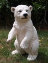 Eisbär Deko Figur Bär xxl Höhe 56cm wetterfest Garten Figur HOTANT NEU